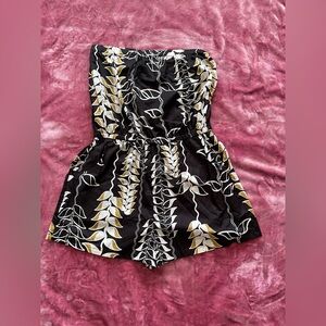 MANUHEALII Heliconia Lilia Romper